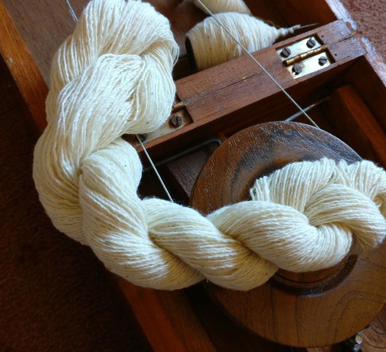 Spinning - One Fleece; Three Yarns